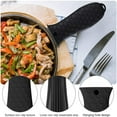 thumbnail image 3 of MesaSe 4 Pack Non-Slip Silicone Hot Handle Holder Cast Iron Skillet Handle Covers Heat Resistant Cast Iron Handle Covers for Pans Griddles Cast Iron Skillets Metal Cookware Handles Cast Iron Cookware, 3 of 5