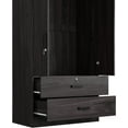 thumbnail image 3 of Woodpeckers Furniture and Mattress Mirrored 2 Door Wardrobe & 2 Drawers, 3 of 6