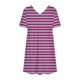 thumbnail image 3 of Puntoco Vestido De Manga Corta Con Cuello En V, Vestido De Manga Corta De Verano De Color Sólido Para Mujer Púrpura M, 3 of 4