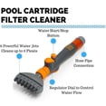 thumbnail image 6 of LAZIOEGR Handheld PVC Filter Cartridge Cleaner – Reusable Spa & Pool Hose Attachment for Quick, Efficient Paper Filter Rinse, 6 of 8