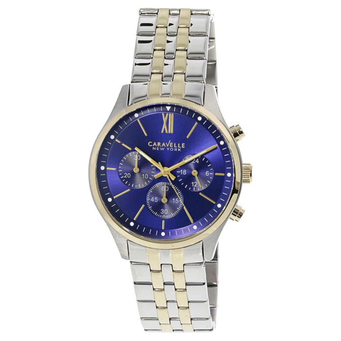 Bulova Caravelle Men's Blue Dial Quartz Watch 45A131