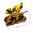 thumbnail image 2 of Homoyoyo Leopard Butterfly Hair Accessories Claw Clips for Updo and Bun Stylish Hair Clips, 2 of 6