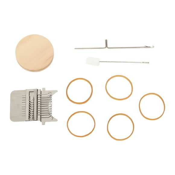Darning Mini Loom, Mini Size Unique Design Darning Mini Loom Tool For Jean 10 Hooks