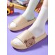 thumbnail image 2 of Fashionable Slides For Women, Cartoon Bear Pattern Single Band EVA Slippers, 2 of 4