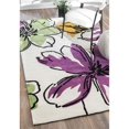 thumbnail image 2 of Nuloom 3' 6 x 5' 6 Hand Tufted Melina Rug in Purple, 2 of 2
