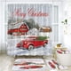 thumbnail image 2 of Bearachild Cortina de ducha impresa Navidad del poliéster única para el cuarto de baño de la cortina de ducha de la decoración del cuarto de Juegos de accesorios de baño B 3 piezas, 2 of 6
