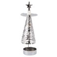 thumbnail image 2 of Candle Holder, Stainless Steel  Candle Holder With Tray Rotating Candlestick Set For Romantic Wedding Christmas Party Home Decoration, 2 of 8