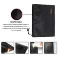 thumbnail image 4 of Fire Safe Pouch, 800 Degrees Celsius  Heat  Fireproof Document Bag  For Cash, 4 of 8