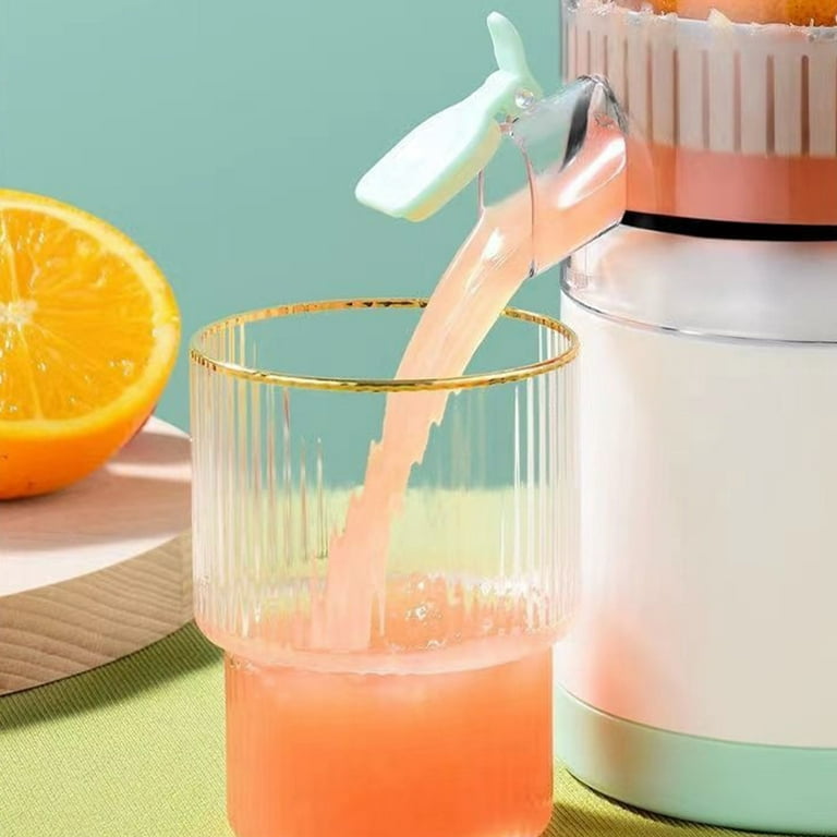 DUSENHO,Electric Juicer Rechargeable - Citrus Juicer Machines with USB and  Cleaning Brush Portable Juicer for Orange, Lemon, Grapefruit