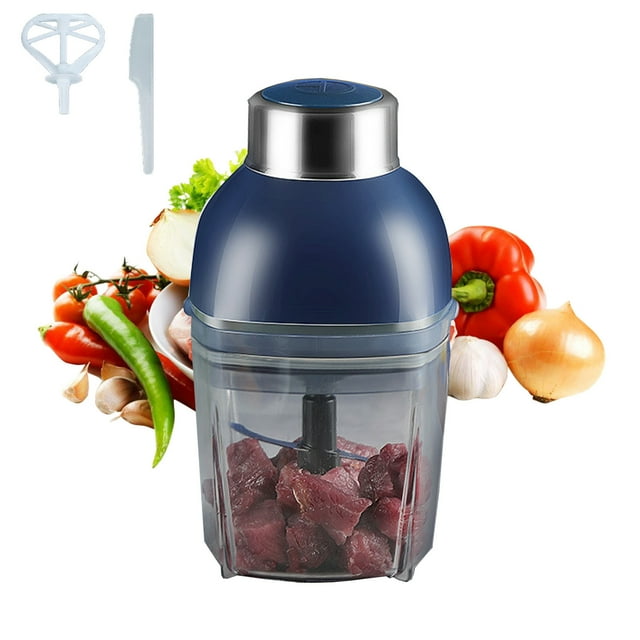 Suncoda Meat Grinder, Kitchen Meat Grinder and Food Chopper Equipped with 1 Shaker and 1 Scraper Suitable for Daily Mixing in The Kitchen 200W