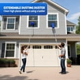 thumbnail image 2 of Cobweb Duster with Extension Pole, Washable Cleaning Duster Kit with 3 Duster Heads, Cobweb Duster, Corner Brush, Gap Dust Cleaner, Telescoping Pole for Ceiling Fan, Long Duster for high Ceilings, 2 of 4