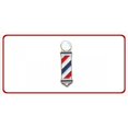 thumbnail image 1 of Barber Poll Photo License Plate  Free Personalization on this Plate, 1 of 1