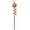 Orange, variant on 12Pcs Basketball Themed Spiral Drinking Straw Reusable Party Straw for Sports Fans Game Nights Daily home use(Light Blue-27cm)