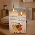 thumbnail image 6 of BFF Gift,To My Best Friend Wooden Candle Holder- Thank You for Being My Unbiological Sister Women Female Girl Friends Personalized Custom Friendship Christmas Birthday Gift, 6 of 7