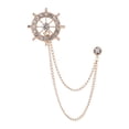 thumbnail image 3 of Pin de solapa, broche de cadena con borlas, insignia, cadenas de eslabones, broches, joyería, traje, decoración para abrigo, camisas de hombre,, 3 of 8
