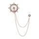 thumbnail image 3 of Pin de solapa, broche de cadena con borlas, insignia, cadenas de eslabones, broches, joyería, traje, decoración para abrigo, camisas de hombre,, 3 of 8