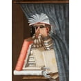 thumbnail image 2 of Arcimboldo, Giuseppe 11x14 Black Ornate Wood Framed with Double Matting Museum Art Print Titled - The Librarian, 2 of 4