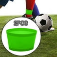 thumbnail image 4 of Soporte para espinilleras de fútbol, ​​correa de fijación para espinilleras, espinilleras, fútbol Verde, 4 of 9