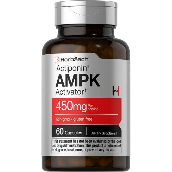 AMPK Metabolic Activator 450 mg | 60 Capsules for Men and Women | by Horbaach