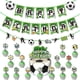 thumbnail image 3 of Decoración de fiesta temática de fútbol, decoración de pastel con bandera de fútbol, globo enchufable, decoraciones de cumpleaños para niño, 3 of 5