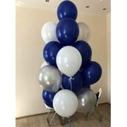 Matte Navy Blue Balloons - 10 Inch Latex Balloons - 72 Pack