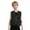 Black, variant on Boys Girls Outdoor Activities Vest Sleeveless Fishing Cargo Jacket With Multi Pockets Fluorescent Green M