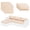 Beige, variant on MRUAKA Outdoor Cushions for Patio Furniture, 4'' Replacement Cushions, Set of 4 Water-Resistant Outdoor Sectional Cushions for Sofa Couch Chair (Grey)