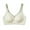 White1, variant on Qingpeng Flower Lace Everyday Bra for Women Full Coverage Wireless Push Up Bra with Adjustable Straps No Underwire Comfort Breathable V Neck Bralettes with Support