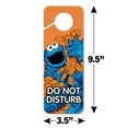 thumbnail image 6 of Sesame Street Vintage Cookie Monster Plastic Door Knob Hanger Sign, 6 of 7
