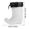 thumbnail image 2 of Zcyifa 1 Pair of Breathable Rain Boot Liners Rain Boot Lining Liners Warm Liners for Boots Winter Boot Liners, 2 of 10