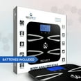 thumbnail image 6 of INEVIFIT BODY-ANALYZER SCALE, Highly Accurate Digital Bathroom Body Composition Analyzer, Measures Weight, Body Fat, Water, Muscle, BMI, Visceral Fat & Bone Mass for 10 Users. 5-Year Warranty - Black, 6 of 7