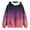 H, variant on Gyujnb Long Sleeve Gradient Brushed Lined Warm Hoodie Featuring Front Pocket Loose Casual Daily Top (Unisex),7-8 Years