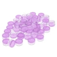 thumbnail image 2 of 50 Piezas de Frascos de Maquillaje, Recgables, Portátiles, Crema, Recipiente pa Manualidades, de Estuches, 5g , Clo, 5g Púrpura Colcomx Frascos de cosméticos vacíos, 2 of 7