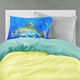 thumbnail image 2 of Carolines Treasures MW1124PILLOWCASE Fish Headed Downstream Fabric Standard Pillowcase Standard multicolor, 2 of 2