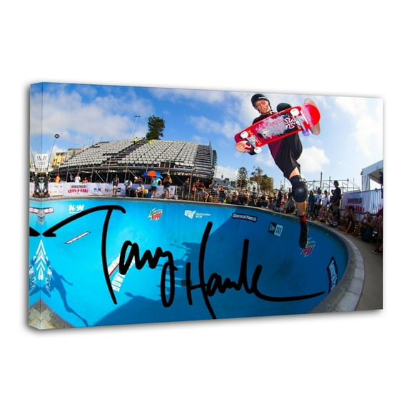 Skateboard Tony Hawk Artworks Picture Print Poster Wall Art Painting Canvas Gift Decor Home Posters Decorative 16x24inch(40x60cm)
