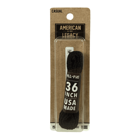 American-Legacy Athletic Narrow Flat Black 36"
