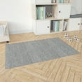 thumbnail image 4 of Chevron Groove Ivory Charcoal Kids Play Mat, 4 of 5