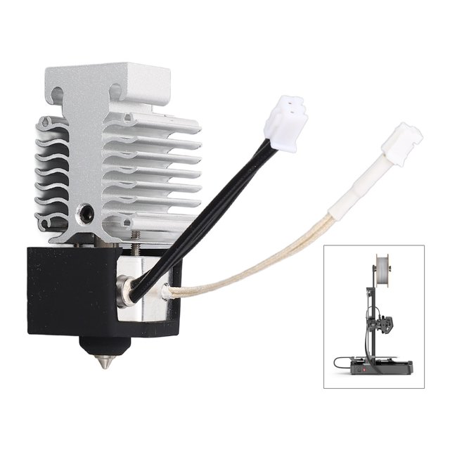 Bloque Calefactor De Cerámica Para Impresora 3D, Kit Hotend Para Impresora 3D, Tubo De Garganta Bimetálico Fácil De Instalar Para Ender 3 V3 SE