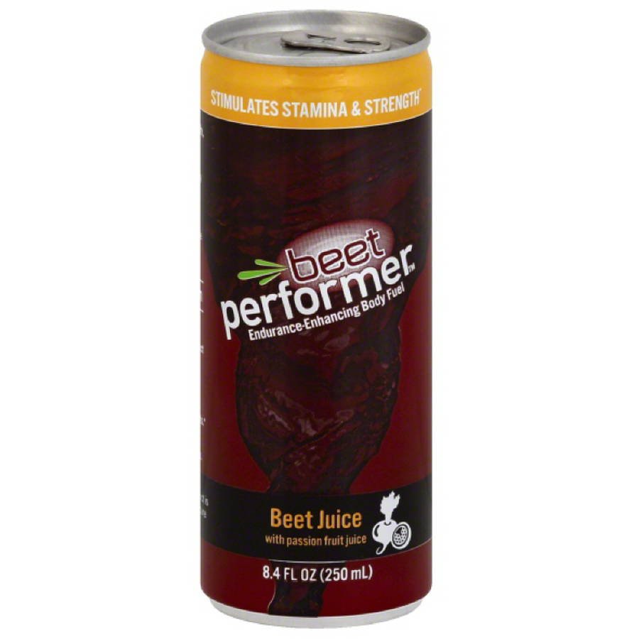 Beet Performer Beet Juice with Passion Fruit Juice, 8.4 fl oz, (Pack of