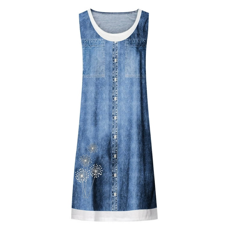 chinese dress ladies Women's Casual Denim Dress Long Sleeve Lapel Button Down Maxi Jean Shirt  Dresses,Blue,Small at Amazon Women's Clothing store