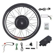 48V 1000W 26" Electric Bike Conversion Kit for Front Wheel Motor Hub Control