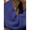 thumbnail image 3 of Thick Knit V-neck Sweater, 3 of 6