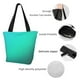 thumbnail image 4 of Balery Turquoise Light Blue Bolsa de Hombro con Diseño, Bolsa Grande y Duradera, Bolsa Versátil para Compras, 4 of 6