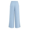 thumbnail image 5 of Gunia Girl Wide Leg Pants Casual Soft Stretch Comfy Everyday Playwear Trousers With Elastic Waist Toddler Kids Pants 4-14 Years, 5 of 8