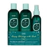 ($16 Value) HASK Tea Tree Oil & Rosemary Invigorating Shampoo 12oz, Conditioner 12oz, and Leave-in Conditioner, 6oz