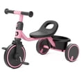 thumbnail image 3 of KORIMEFA Toddler Tricycle for 2-5 Year Old, Kids Trike with Storage Basket 3 Wheel Bike Birthday Toys Gift for Girls Boys, Pink, 3 of 11