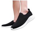 thumbnail image 3 of Yindaity Men Athletic Slip on Shoes Mesh Running Shoes Men For Gym Walking Shoes Comfortable (White,10), 3 of 6