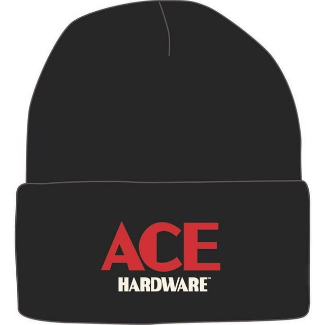 Gorro de punto Ace Vintage Threads, acrílico negro, talla única