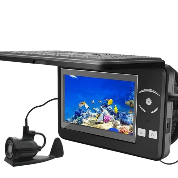 F431B 4x Digital Zoom Fish Finder Camera Underwater Fishing Camera 4.3" Monitor Ice/River Camera for Fishing FishFinder ,Essential Tool for Anglers