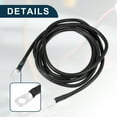 thumbnail image 5 of Unique Bargains Car Marine Battery Inverter Cable 8AWG 5/16inch Robust Battery Copper Wire 1Pcs Black 7ft, 5 of 7
